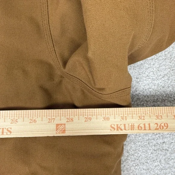 Carhartt Jacket COO3-BRN Brown Size 3XL Quilted Lined Chore Coat Canvas NWT - Picture 5 of 16
